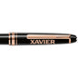 Xavier Montblanc Meisterstück Classique Ballpoint Pen in Red Gold Shot #2
