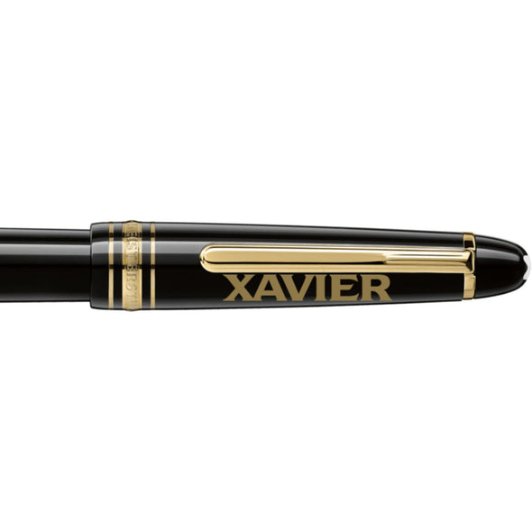 Writing Instruments Collector Box Xavier Montblanc Meisterstück Classique Fountain Pen in Gold | M.LaHart ...