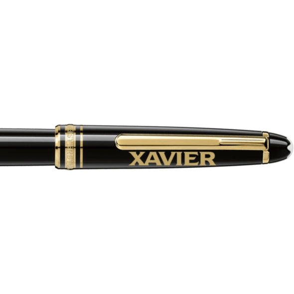 Xavier Montblanc Meisterstück Classique Rollerball Pen in Gold Shot #2
