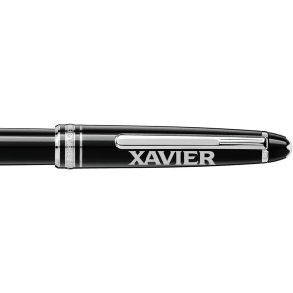 Xavier Montblanc Meisterstück Classique Rollerball Pen in Platinum Shot #2