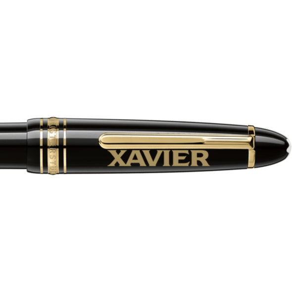 Xavier Montblanc Meisterstück Midsize Ballpoint Pen in Gold Shot #2