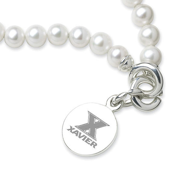 Xavier Pearl Bracelet with Sterling Silver Charm Shot #2