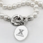 Xavier Pearl Necklace with Sterling Silver Charm Shot #2