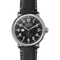 Xavier Shinola Watch, The Runwell 47 mm Black Dial Shot #2