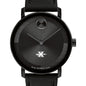 Xavier University Men's Movado BOLD with Black Leather Strap Shot #1