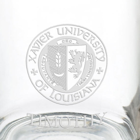 Xavier University of Louisiana 13 oz Glass Coffee Mug Shot #3