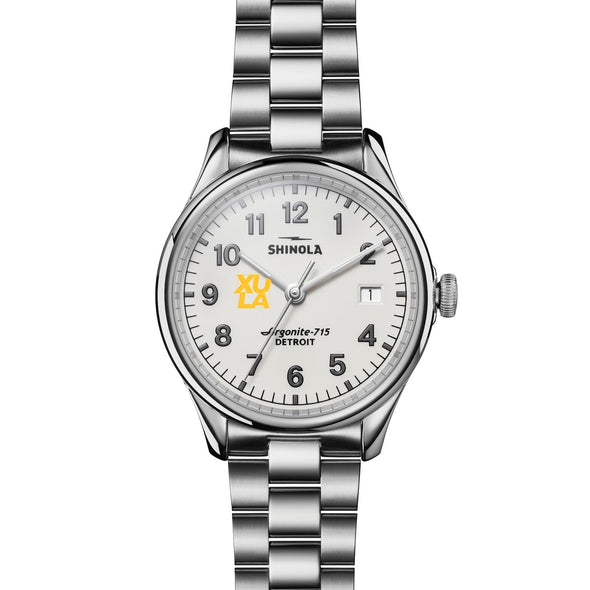 Xavier University of Louisiana Shinola Watch, The Vinton 38 mm Alabaster Dial at M.LaHart & Co. Shot #2