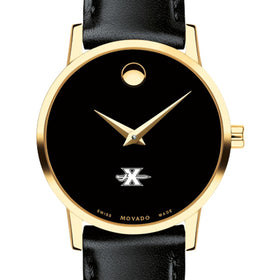 Xavier Women&#39;s Movado Gold Museum Classic Leather Shot #1