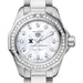 Xavier Women's TAG Heuer Steel Aquaracer with Diamond Dial & Bezel