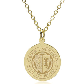 XULA 14K Gold Pendant & Chain Shot #1
