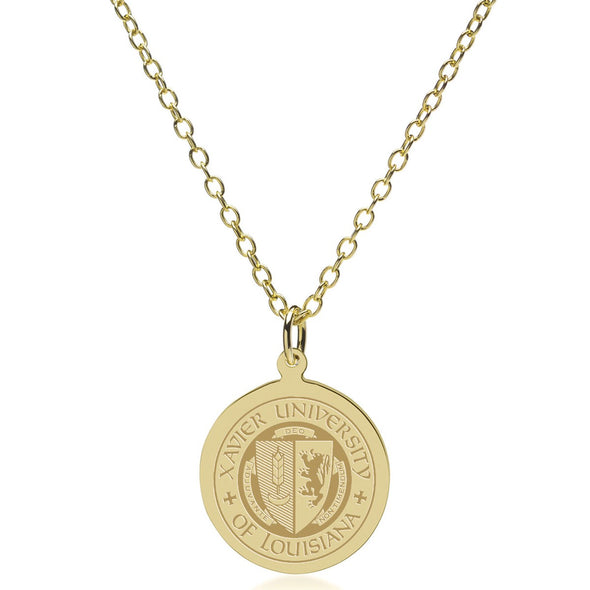 XULA 18K Gold Pendant & Chain Shot #2