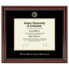 XULA Diploma Frame, the Fidelitas Shot #1