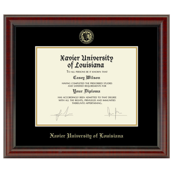 XULA Diploma Frame, the Fidelitas Shot #1