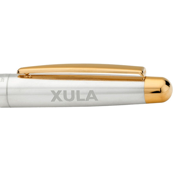 XULA Fountain Pen in Sterling Silver with Gold Trim Shot #2