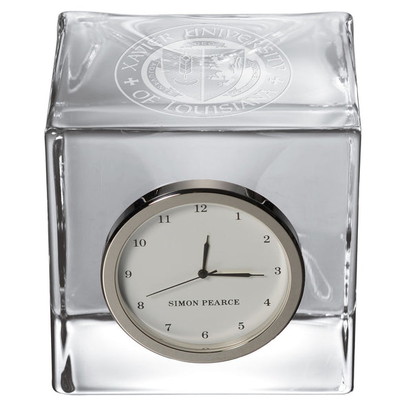 XULA Glass Desk Clock by Simon Pearce Shot #2