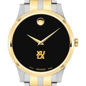XULA Men's Movado Collection Two-Tone Watch with Black Dial Shot #1