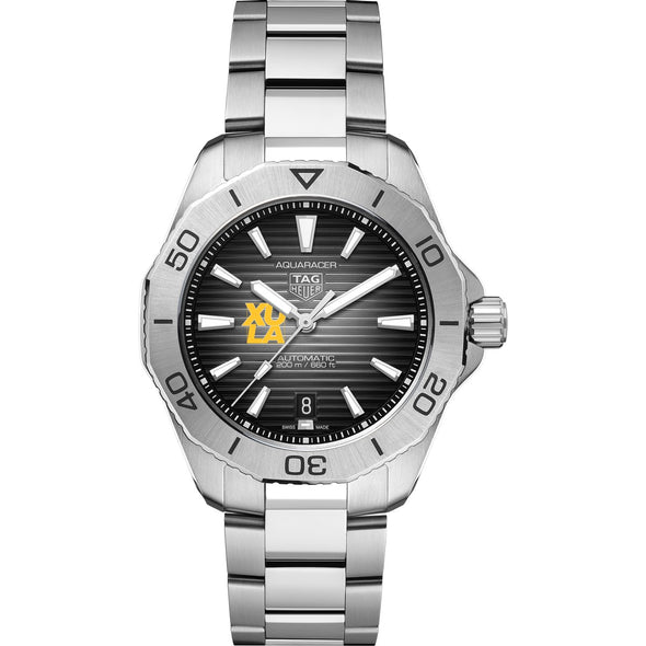 XULA Men's TAG Heuer Steel Automatic Aquaracer with Black Dial Shot #2