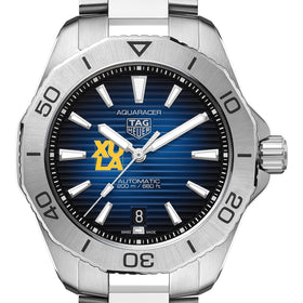 XULA Men's TAG Heuer Steel Automatic Aquaracer with Blue Sunray Dial Shot #1