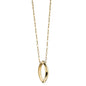 XULA Monica Rich Kosann Poesy Ring Necklace in Gold Shot #2