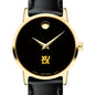 XULA Women's Movado Gold Museum Classic Leather Shot #1