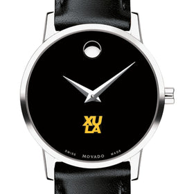 XULA Women&#39;s Movado Museum with Leather Strap Shot #1