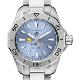 XULA Women's TAG Heuer Steel Aquaracer with Blue Sunray Dial Shot #1