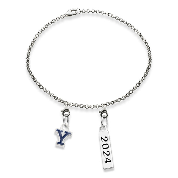 Yale 2024 Sterling Silver Bracelet Shot #1
