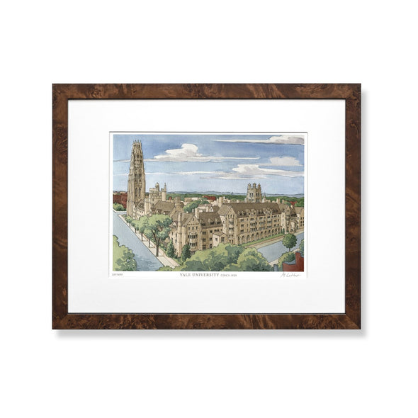 Yale Campus Print- Limited Edition, Medium Shot #1