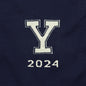 Yale Class of 2024 Navy Blue and Ivory Sweater by M.LaHart Shot #2