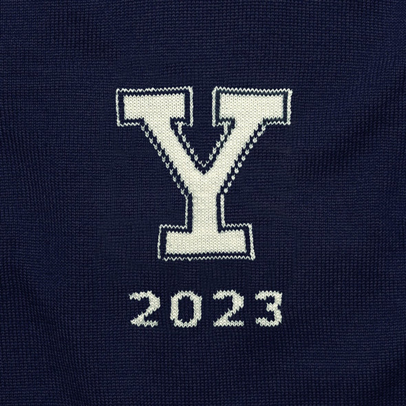 2023 Yale Class Year Navy Blue and Ivory Sweater Shot #6