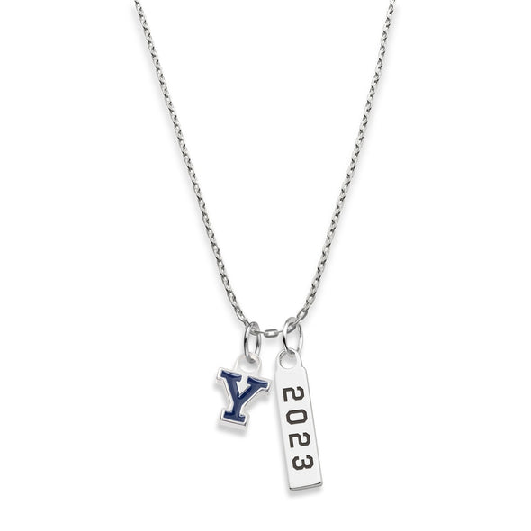 Yale Class Year Sterling Silver Necklace Shot #4