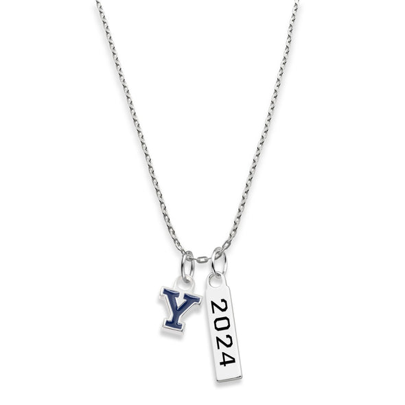 Yale Class Year Sterling Silver Necklace Shot #3