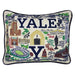 Yale Embroidered Pillow