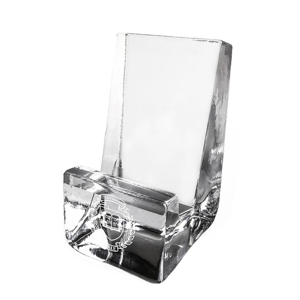 Yale Glass Phone Holder by Simon Pearce Shot #2