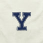 Yale Ivory and Navy Blue Letter Sweater by M.LaHart Shot #2