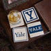Yale Logos Marble Coasters