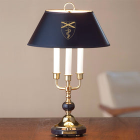Yale Medicine Lamp in Brass & Marble Shot #1
