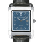 Yale Men's Blue Quad Watch with Leather Strap Shot #1