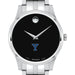 Yale Men's Movado Collection Stainless Steel Watch with Black Dial
