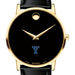 Yale Men's Movado Gold Museum Classic Leather