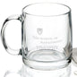 Yale School of Management 13 oz Glass Coffee Mug Shot #2