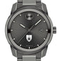 Yale School of Management Men's Movado BOLD Gunmetal Grey with Date Window Shot #1