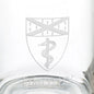 Yale School of Medicine 13 oz Glass Coffee Mug Shot #3