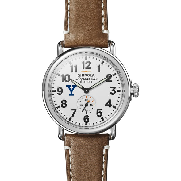 Yale Shinola Watch, The Runwell 41mm White Dial Shot #2