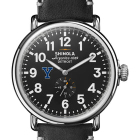 Yale Shinola Watch, The Runwell 47 mm Black Dial Shot #1