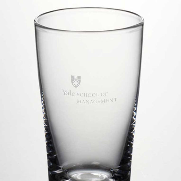 Yale SOM Ascutney Pint Glass by Simon Pearce Shot #2