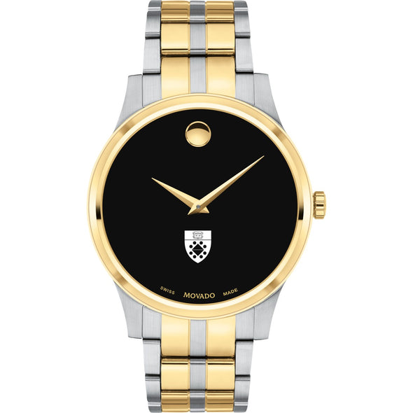 Yale SOM Men's Movado Collection Two-Tone Watch with Black Dial Shot #2
