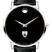 Yale SOM Men's Movado Museum with Leather Strap
