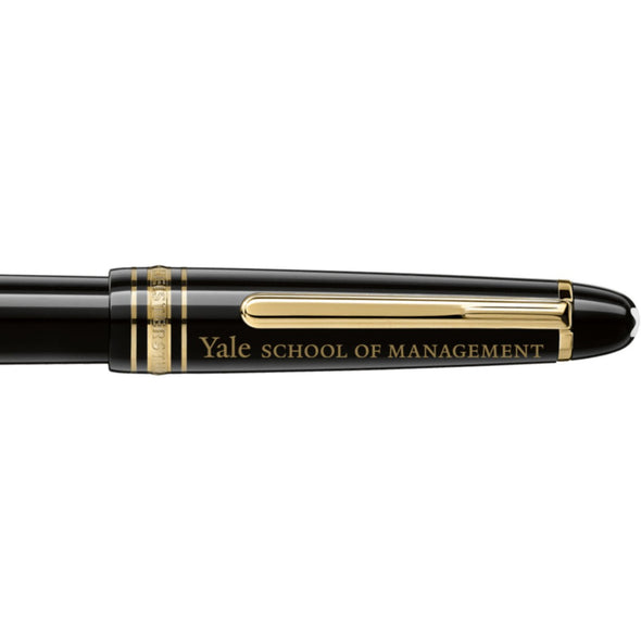Yale SOM Montblanc Meisterstück Classique Fountain Pen in Gold Shot #2