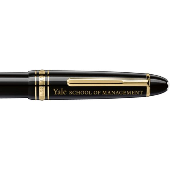 Yale SOM Montblanc Meisterstück LeGrand Rollerball Pen in Gold Shot #2